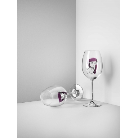 All About You Weinglas 52cl, 2-pack Aubergine Purple