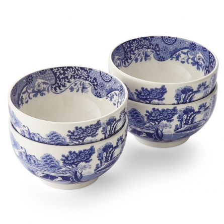 Blue Italian Dipping Bowl Ø11cm, 4-pack