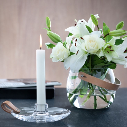 Design With Light Candleholder, Clear