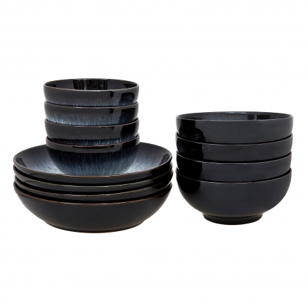 Halo bowl Set, 12 delar