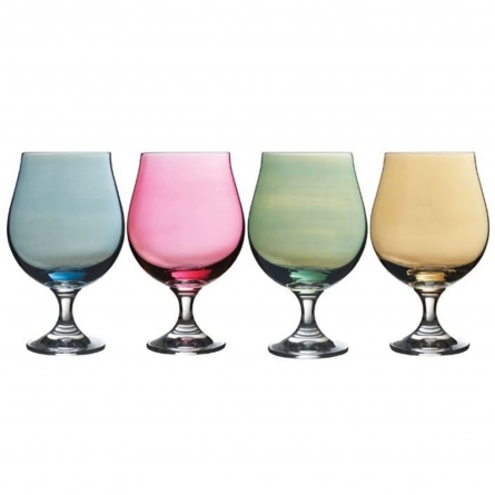 Happy Beer Glass 40cl, 4-pack