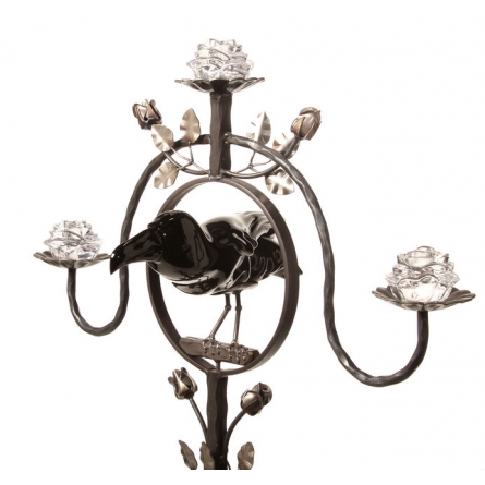 The raven candelabra