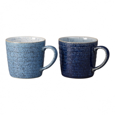 Studio Blue Mug 40cl, 2-pack