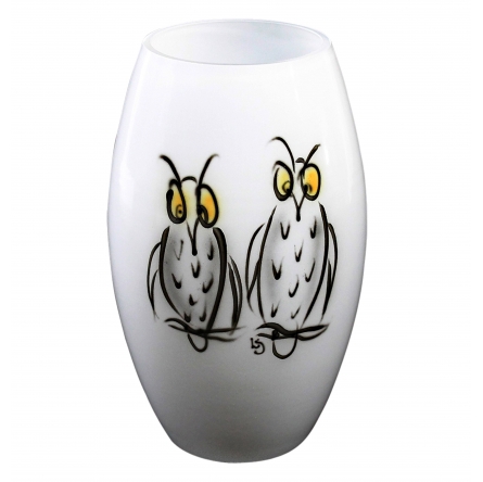 Vase Owls, H 26cm