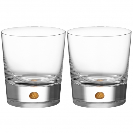 Intermezzo Gold Whisky Glass DOF 40cl, 2-pack
