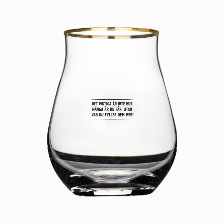 Edward Blom Whiskyglas No: 5 Det viktiga