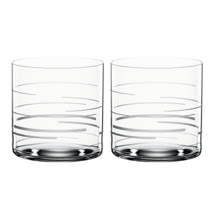 Signature Lines Whiskyglas 33cl, 2-pack