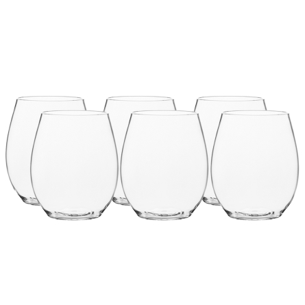 Summertime Vattenglas Plast 39cl, 6-pack
