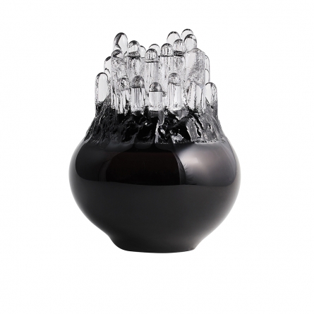 Polar Candle Lantern Black 20 cm