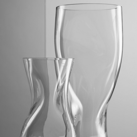 Squeeze Vase Clear, 23cm