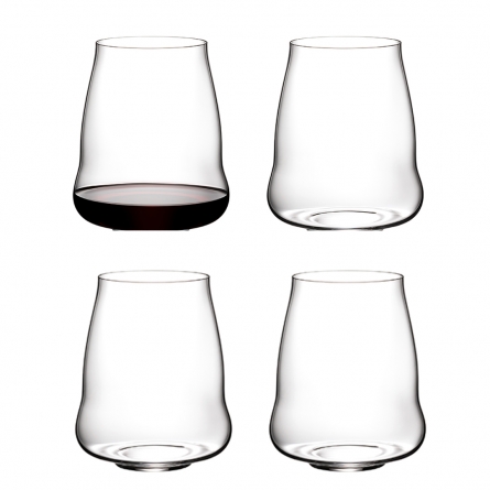 Riedel Stemless Wings Pinot Noir/Nebbiolo Wine Glass (Set of 2)