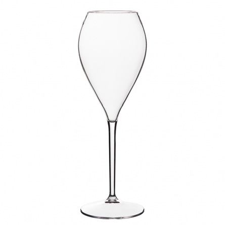 Lounge Plastic Champagne glass 24cl, 6-pack
