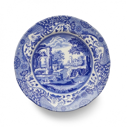 Blue Italian Soup plate 23 cm