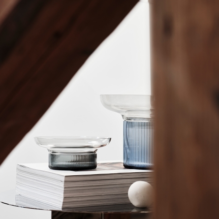Ensemble Vase Blue/Grey, 15cm