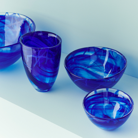 Contrast Bowl Blue, Ø 23cm