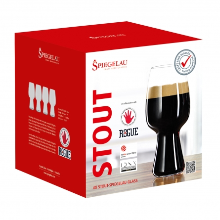 Craft Beer Glass Stout 60cl, 4-pack