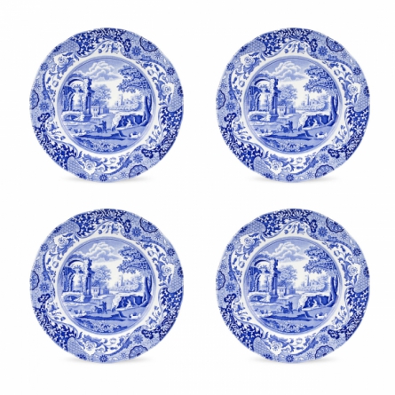 Blau Italian Teller 23cm, 4-pack