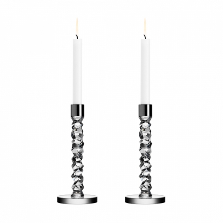 Carat Candlestick Clear 2-pack