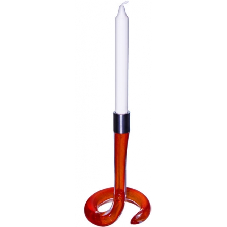 Cobra Ljusstake Röd, 21cm