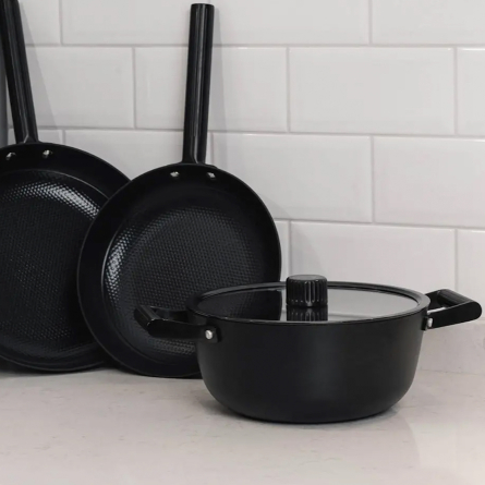 Aska gjutj&auml;rnsgryta 3,5 L svart