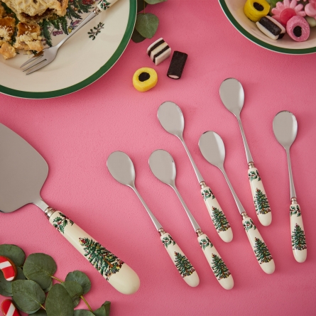Christmas Tree Tea Spoon, 6-pack