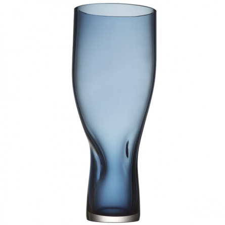 Squeeze Vase Blau, 34cm