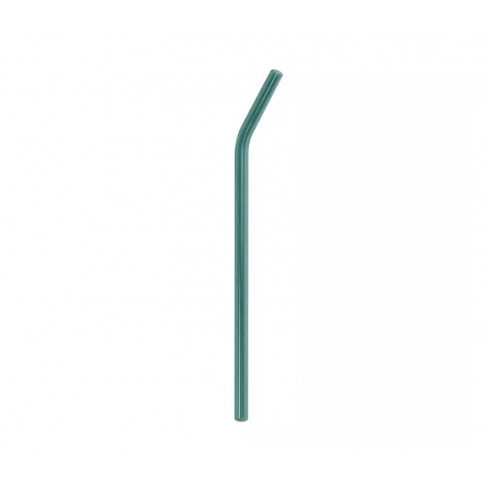 Glasspipe Straw Green, 12-pack