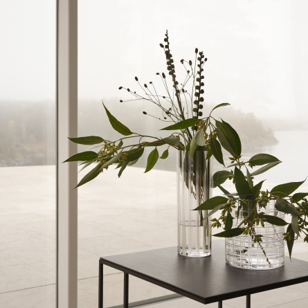 Cut in Number Vase Stripes, 33cm