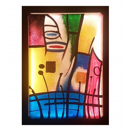 Glass Painting & Lighting, Pablo, Large