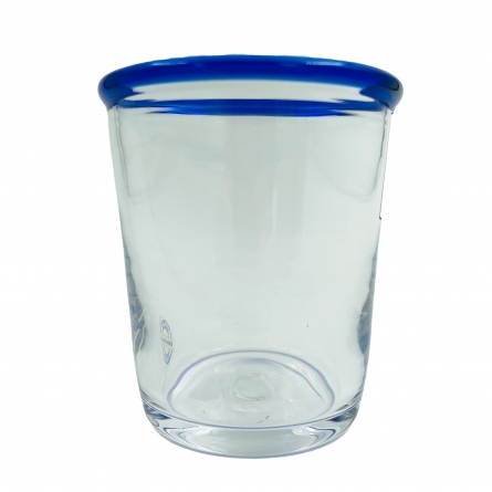 Blue Rim Glass, 20cl
