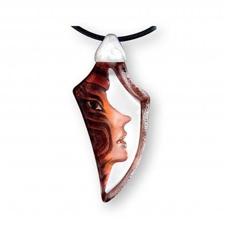 Amazona Necklace, Red