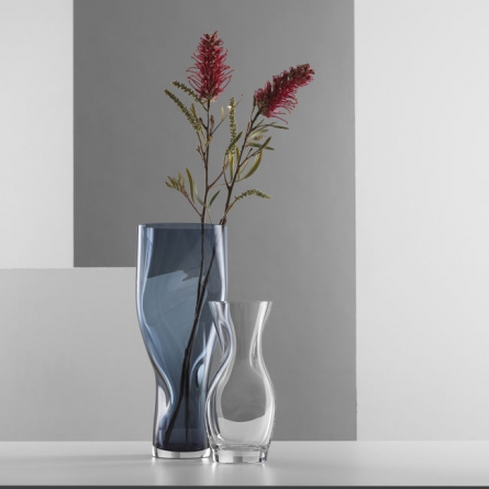 Squeeze Vase Blue, 23cm