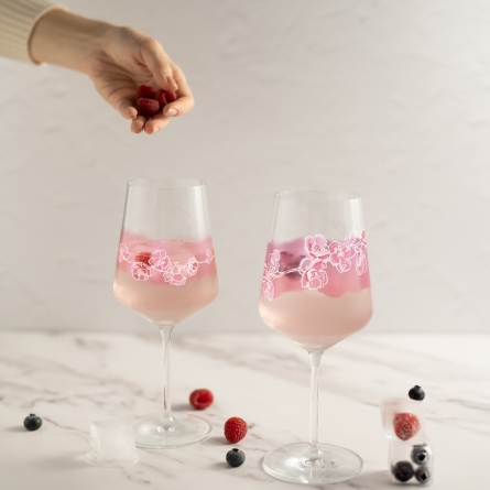 Sommersonett Wine Glass Raspberry, 2-pack