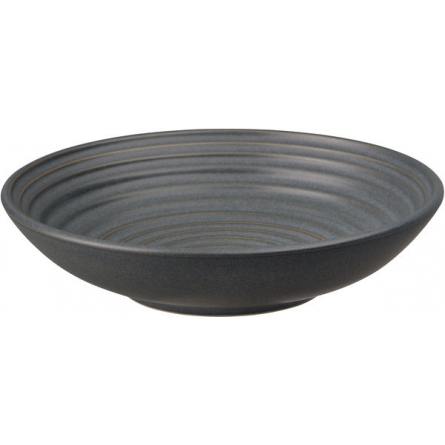 Studio Grå Räfflad Skål, Ø 16 cm