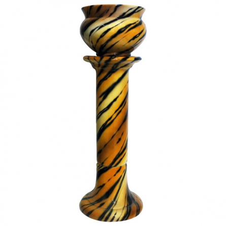 Piedestal with Pot tiger
