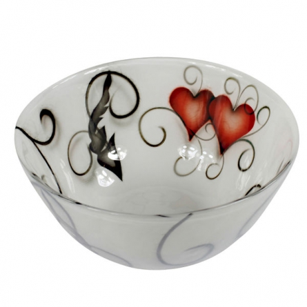 Crystal Ink Bowl, Heart
