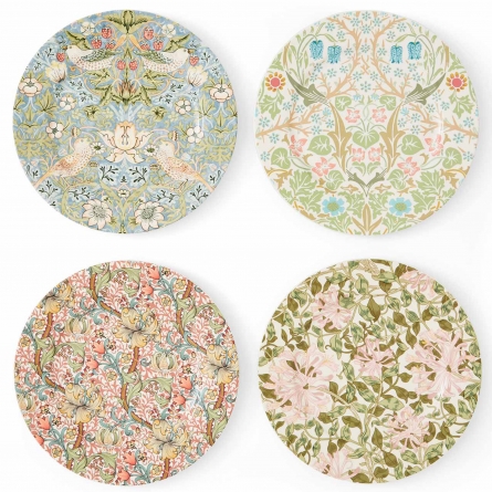 Honeysuckle Mixed Plates Ø 20cm, 4-pack