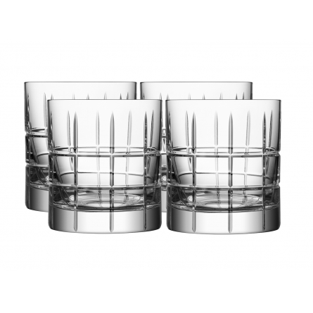 Street Whisky Glass Old Fashioned 27cl, 4-pack