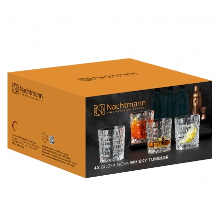 Bossa Nova Whiskyglas 33cl, 4-pack