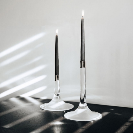 Cirrus candlestick Låg, H 19cm