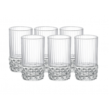 America Shotglas 8cl, 6-pack