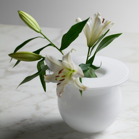 Boblen Vase White, Ø 20cm