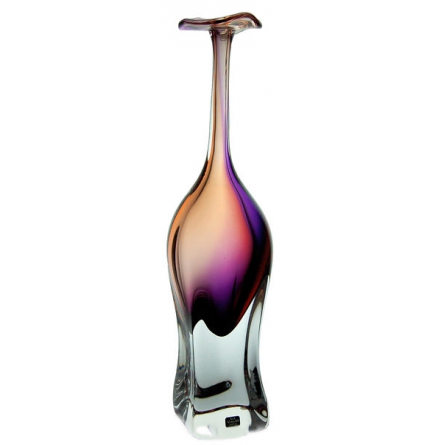 Balance flasche vase lila rot