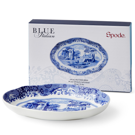 Blue Italian Serveringsfat