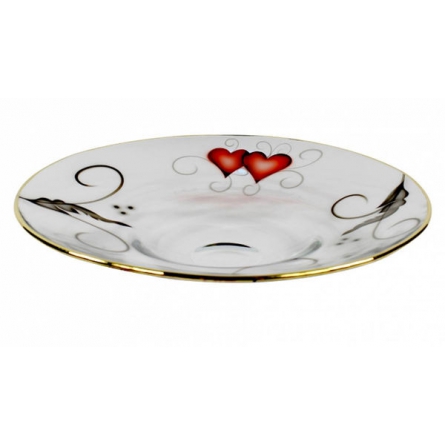 Golden Ink Dish Heart, Ø 35cm
