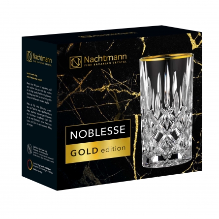 Noblesse Longdrink Goldrim 37.5cl, 2-pack
