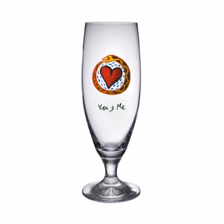 Friendship Beer Glass You and Me 50cl