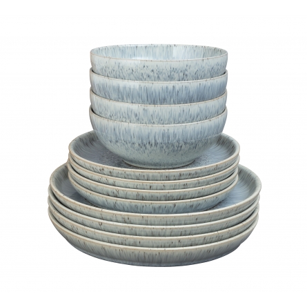 Halo Speckle Tableware Set, 12 pieces