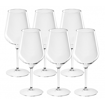 Plastglas Vin/Cocktail 47cl, 6-pack