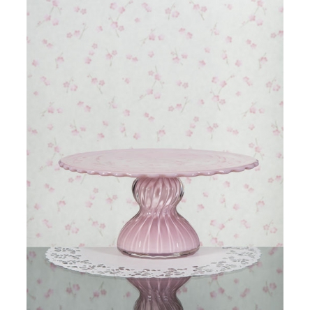 Cake Plate pink 26cm